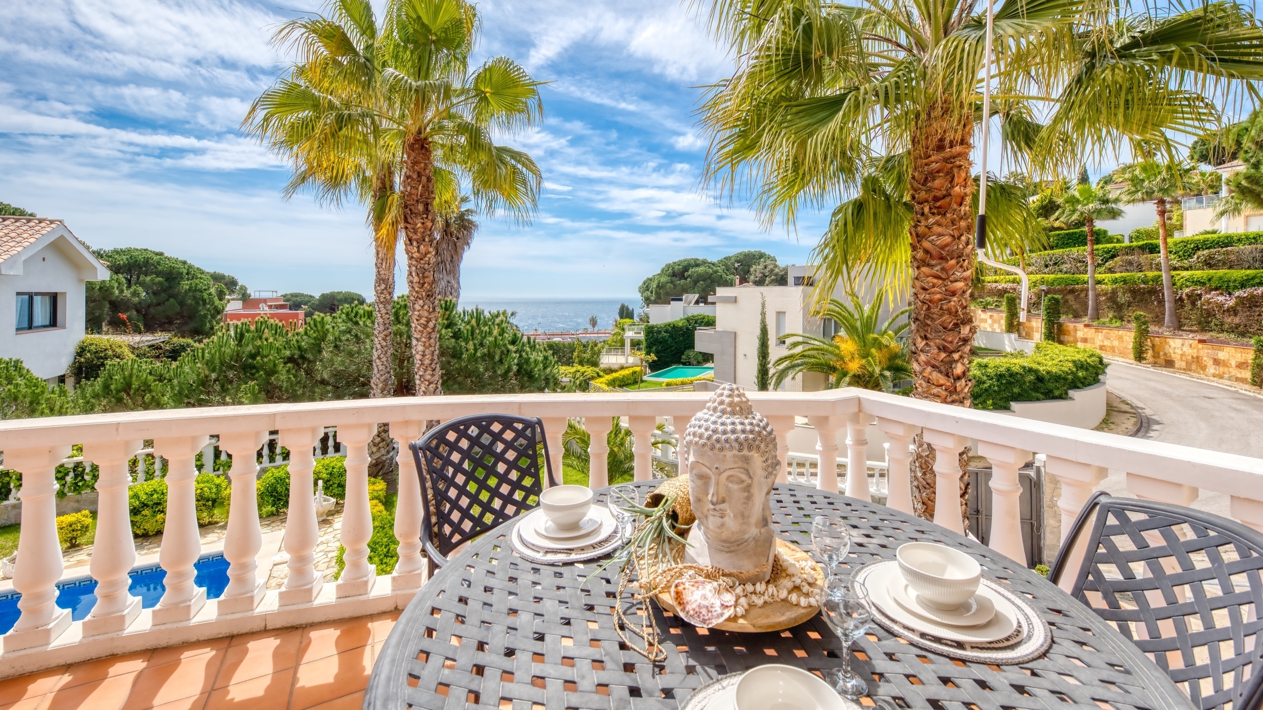 Ferienhäuser Costa Brava Spanien - Villa Estrella - Eine der Aussichten