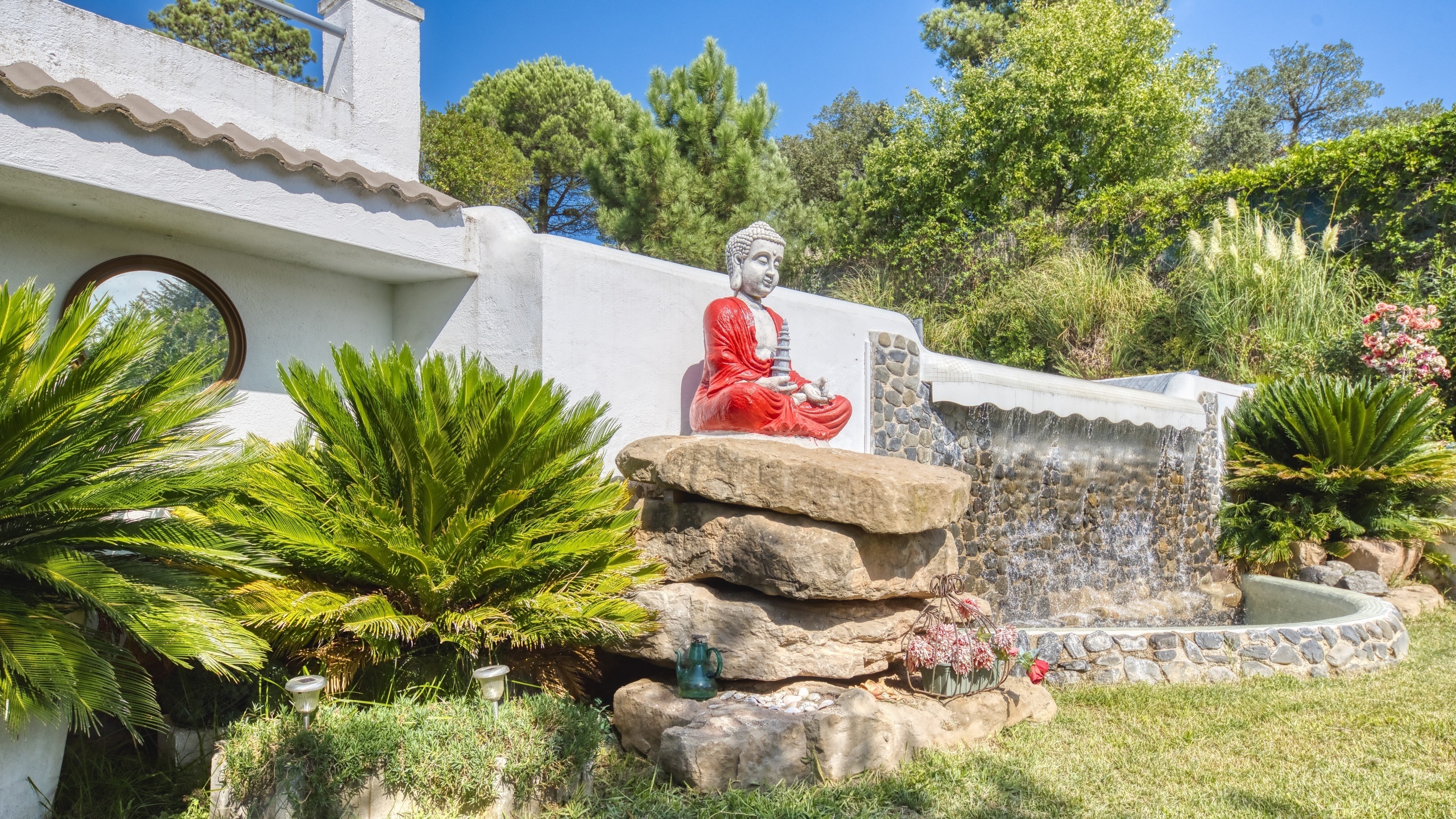 Ferienhäuser Costa Brava Spanien - Villa Geolouk - Garten