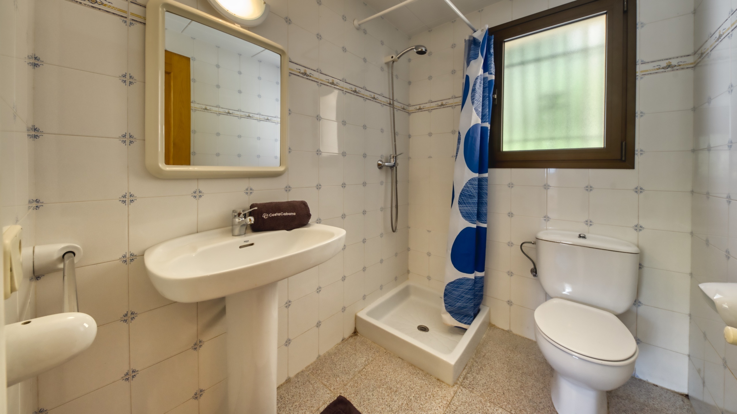 Ferienhäuser Costa Brava Spanien - Villa Paris - Badezimmer