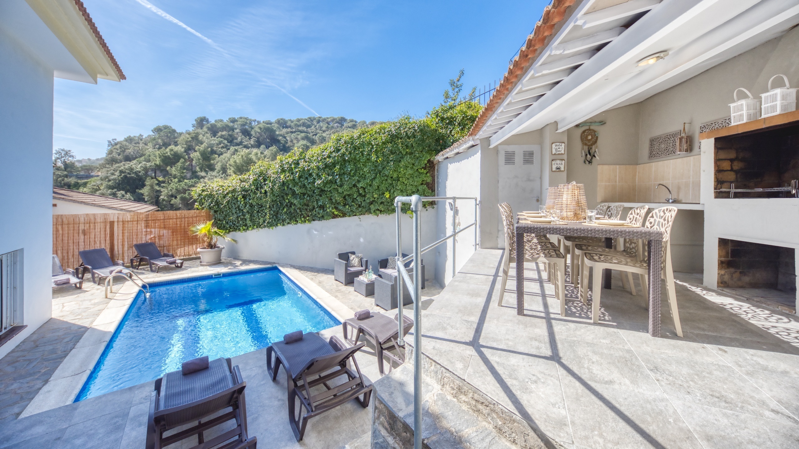 Ferienhäuser - Costa Brava - Spanien - Villa Rosa - Villa außen