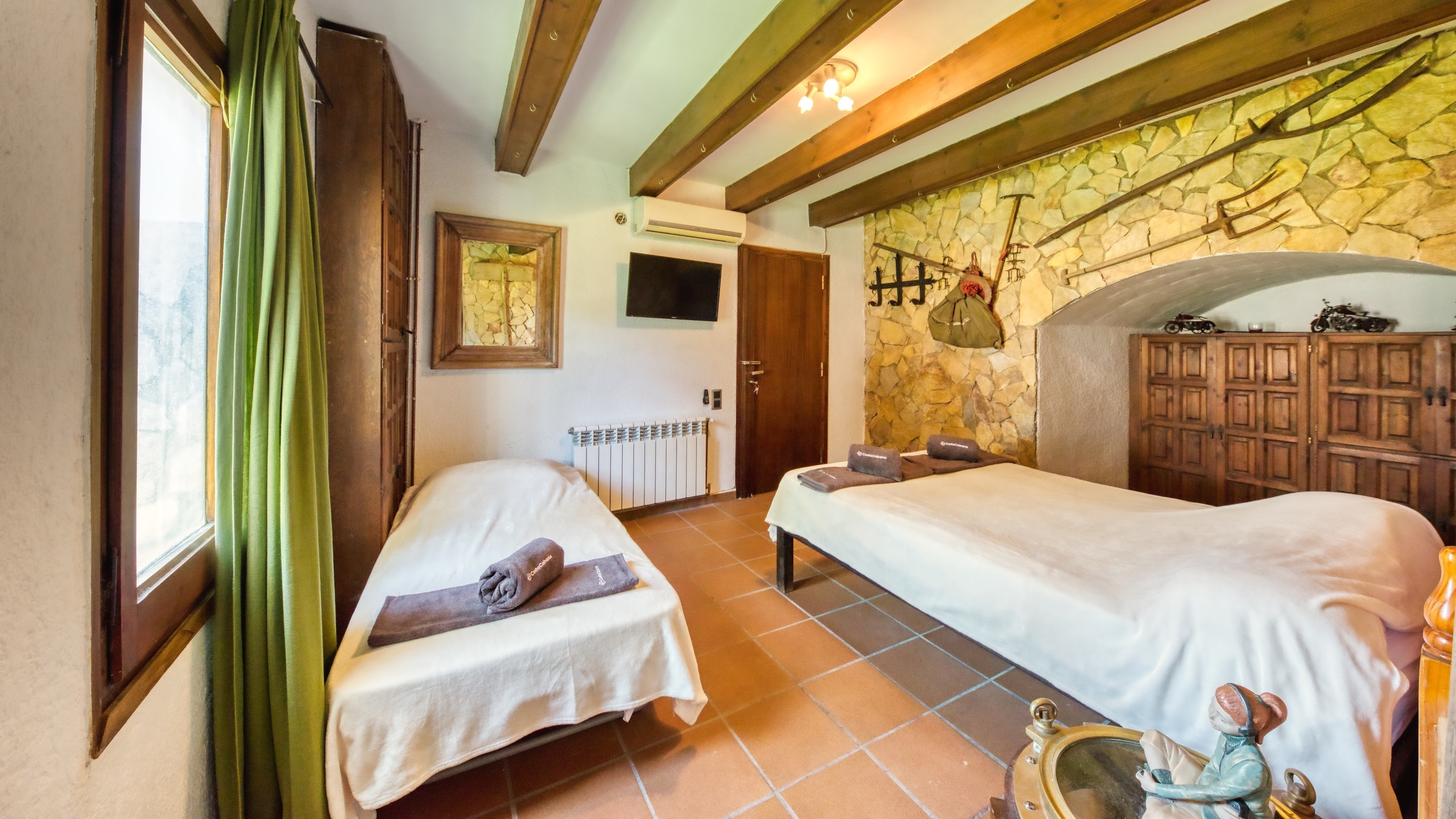 Ferienhäuser Costa Brava Countryside Spanien - Villa Can Bernardi - Schlafzimmer