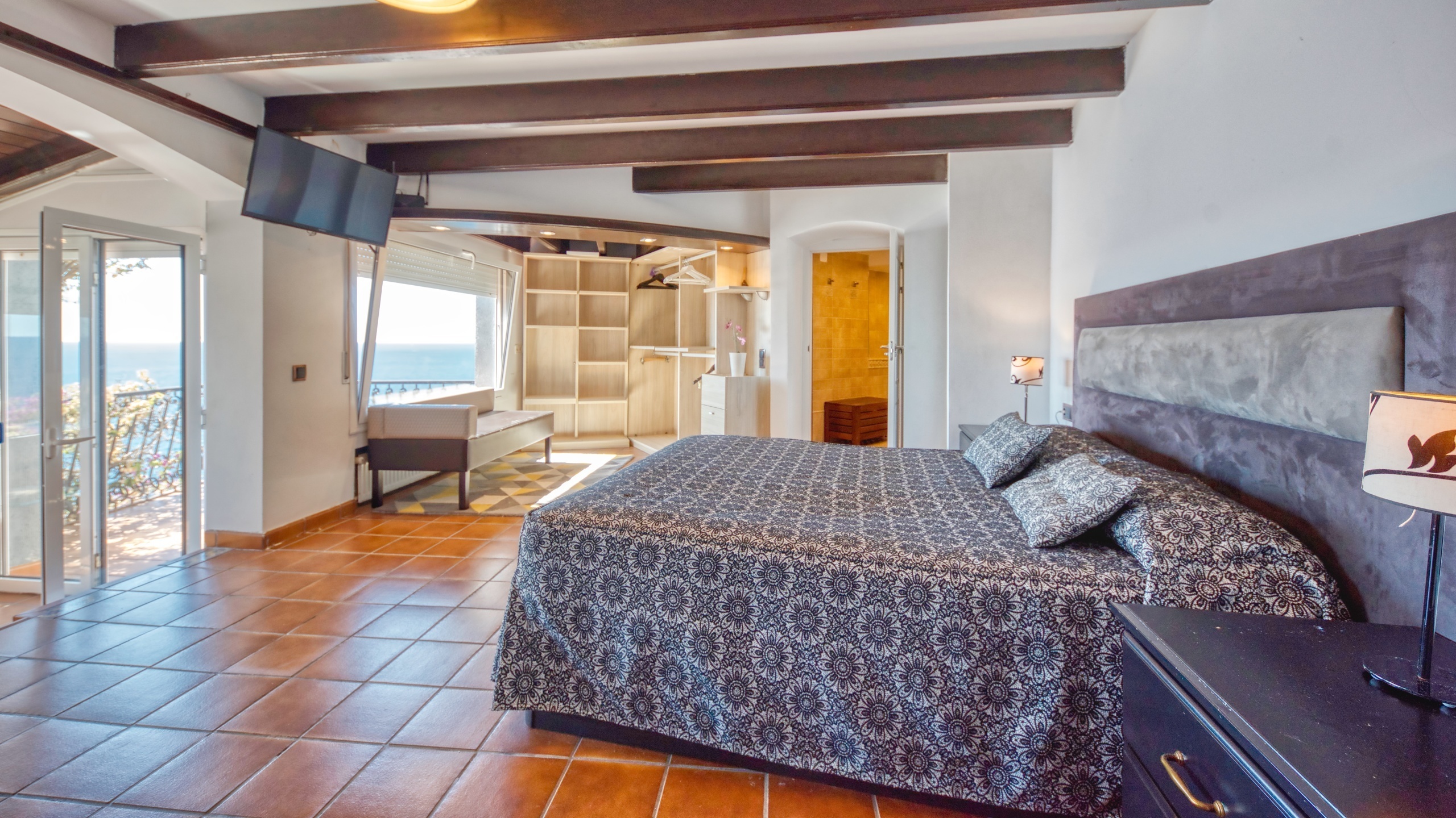 Ferienhäuser Costa Brava Spanien - Villa Infinity - Schlafzimmer