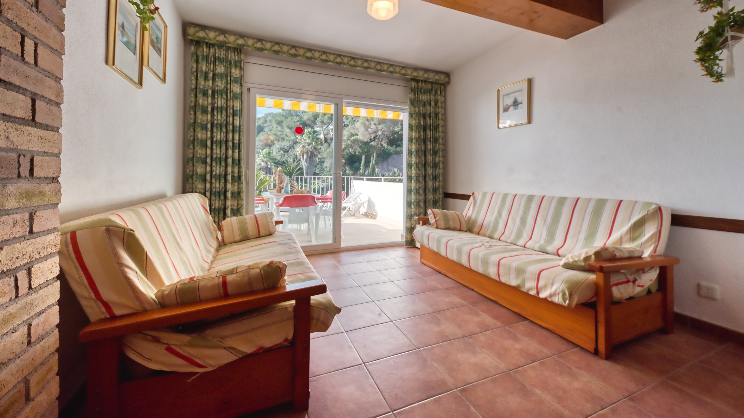 Ferienhäuser Costa Brava Spanien - Villa Blanca - Wohnbereich