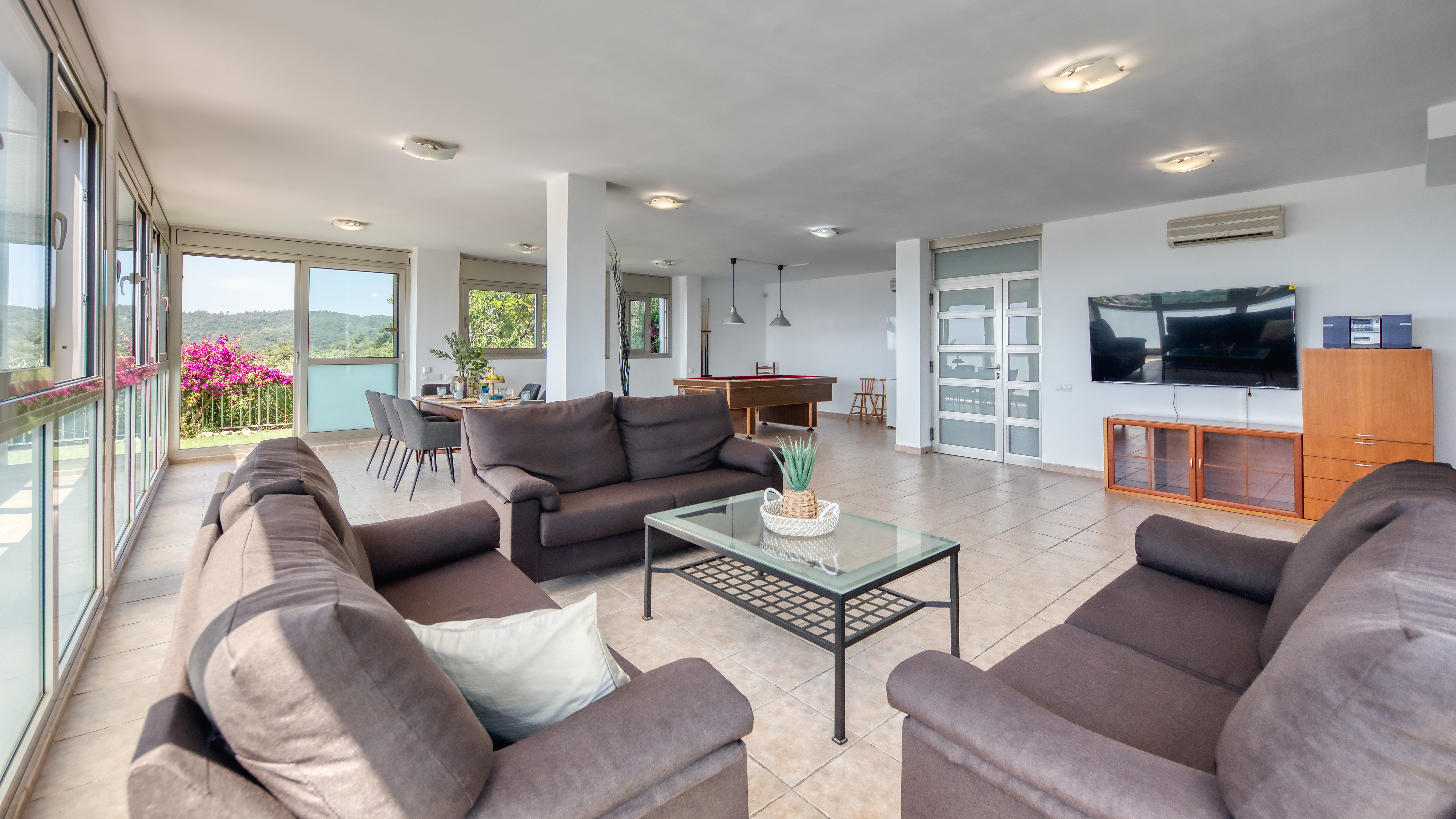 Ferienhäuser Costa Brava Spanien - Villa Sandy Beach - Wohnbereich