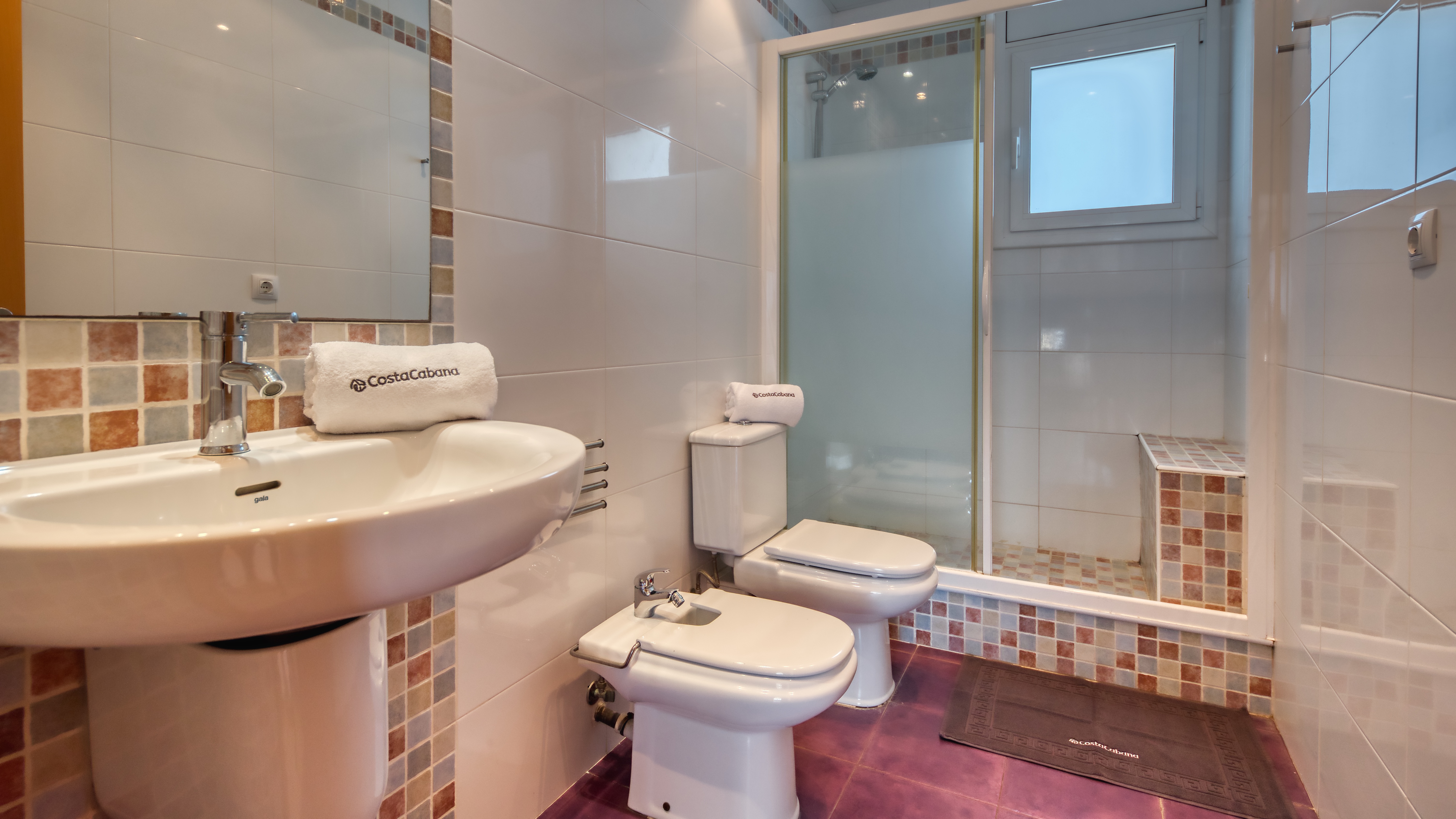 Ferienhäuser Costa Brava Spanien - Villa Sandy Beach - Badezimmer