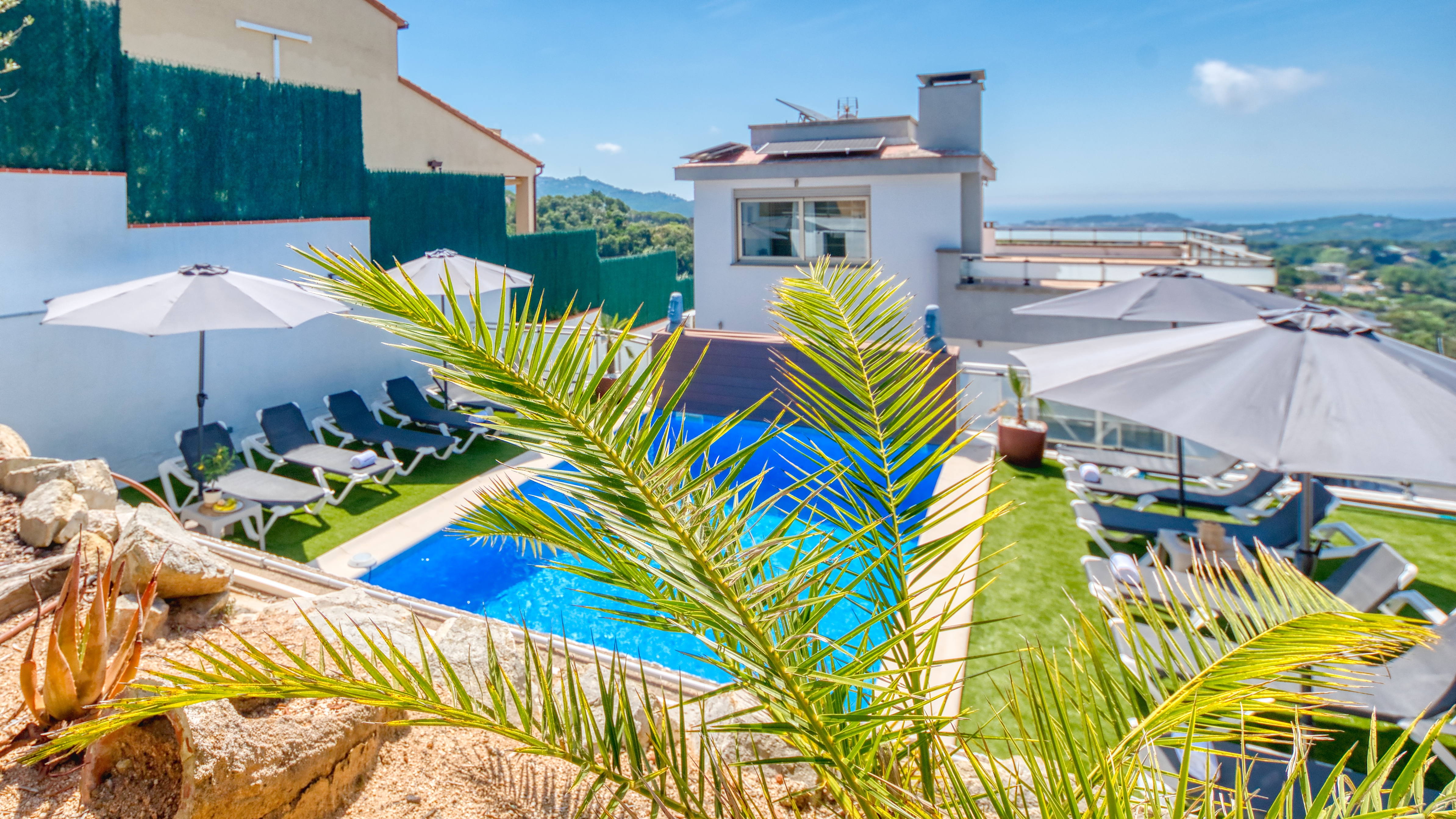 Ferienhäuser Costa Brava Spanien - Villa Sandy Beach - Villa außen