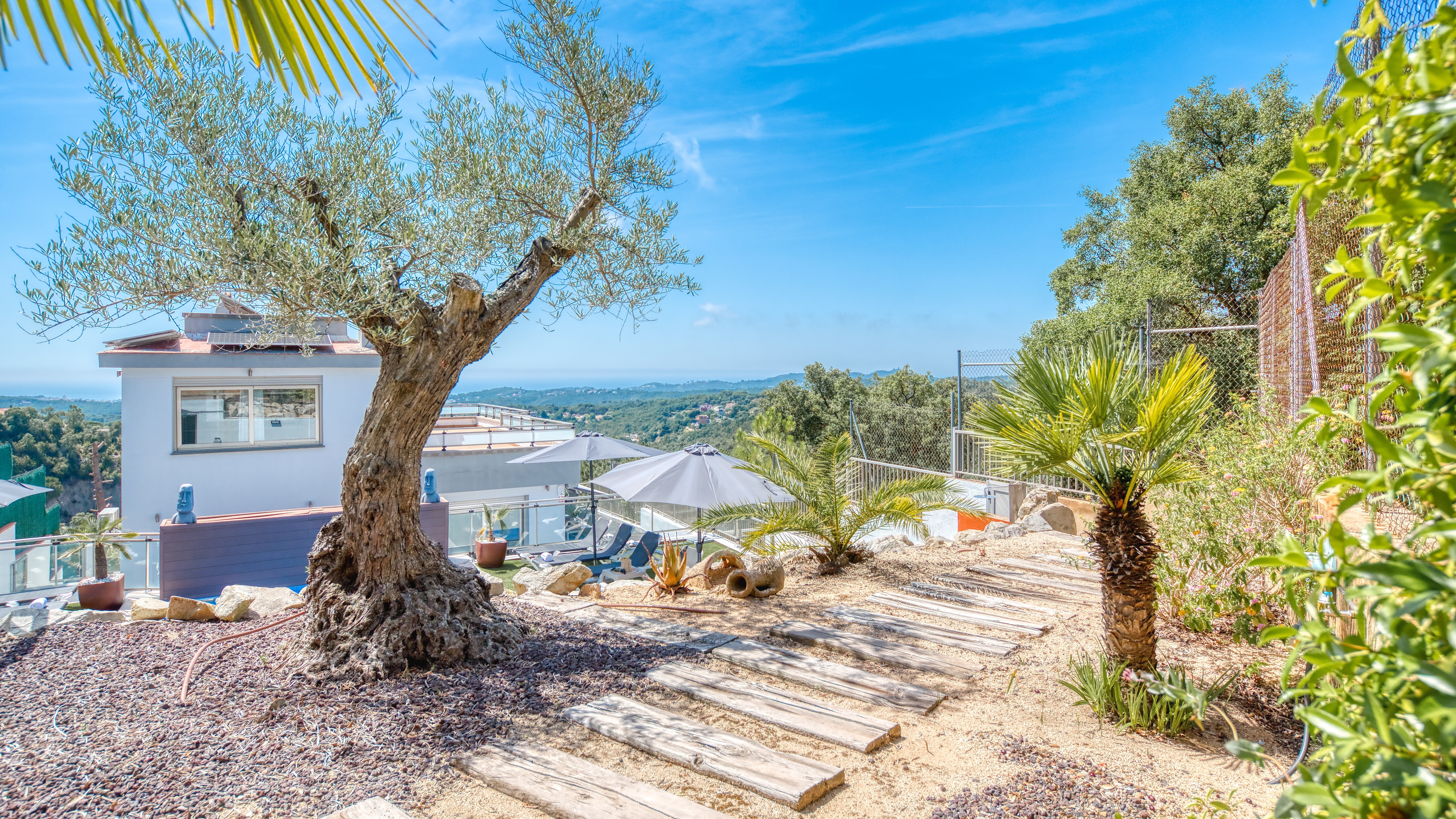 Ferienhäuser Costa Brava Spanien - Villa Sandy Beach - Villa außen