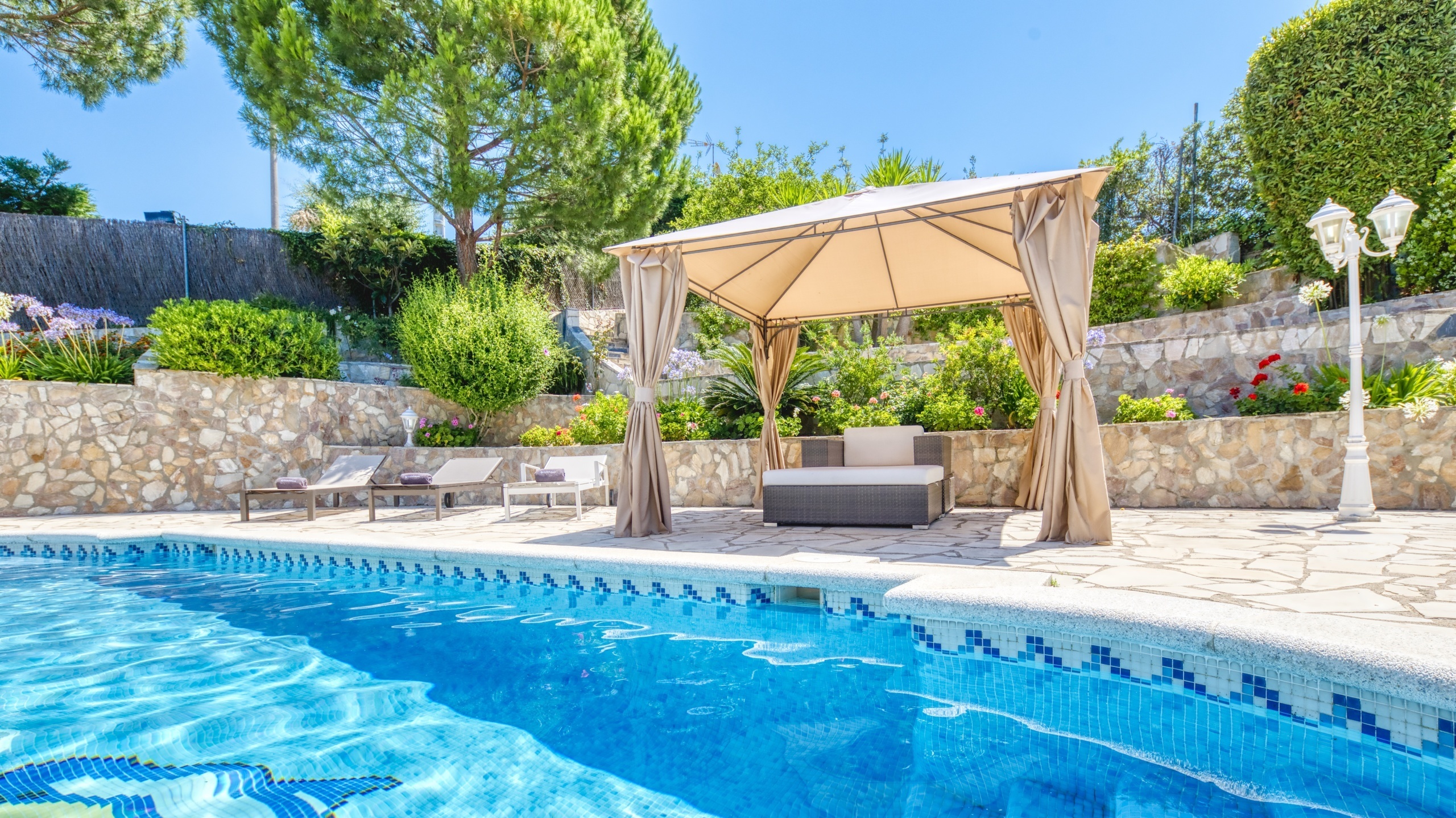 Ferienvilla Costa Brava Spanien - Villa Lorena - Lounge-Bereich