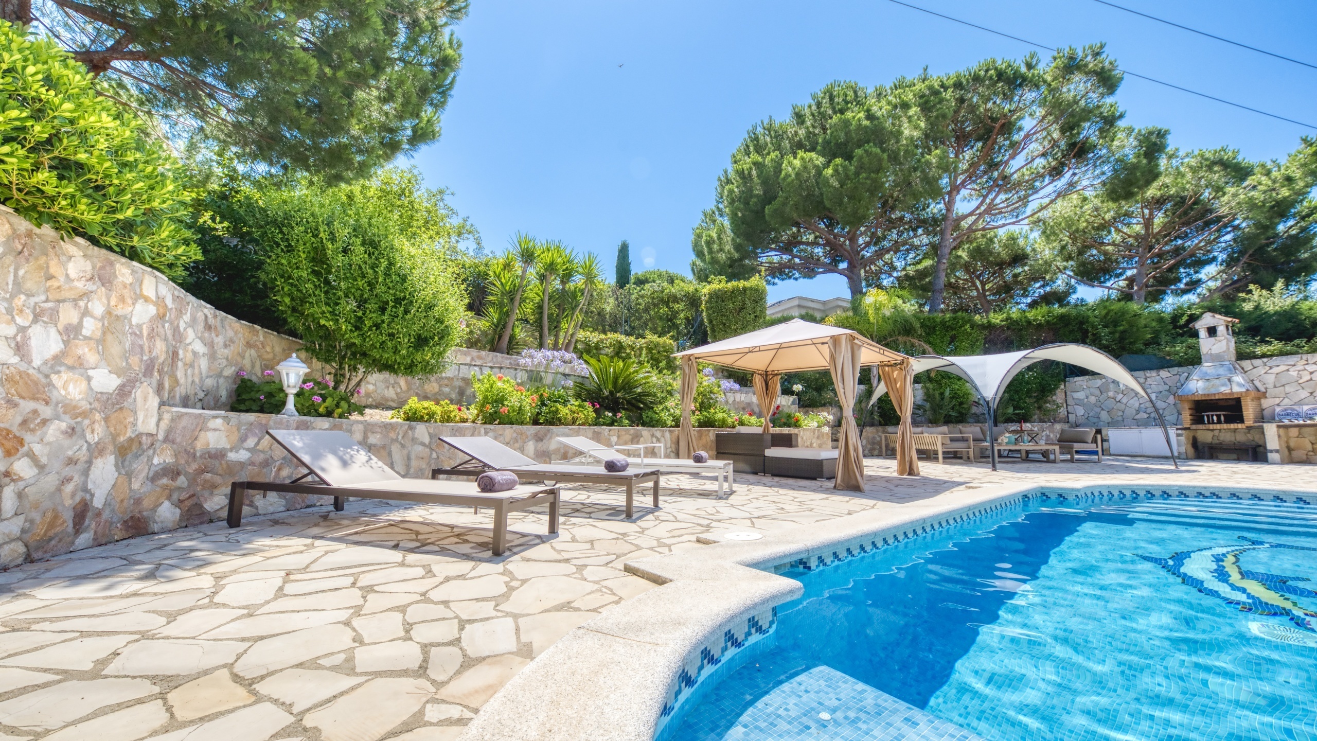Ferienvilla Costa Brava Spanien - Villa Lorena - Schwimmbad
