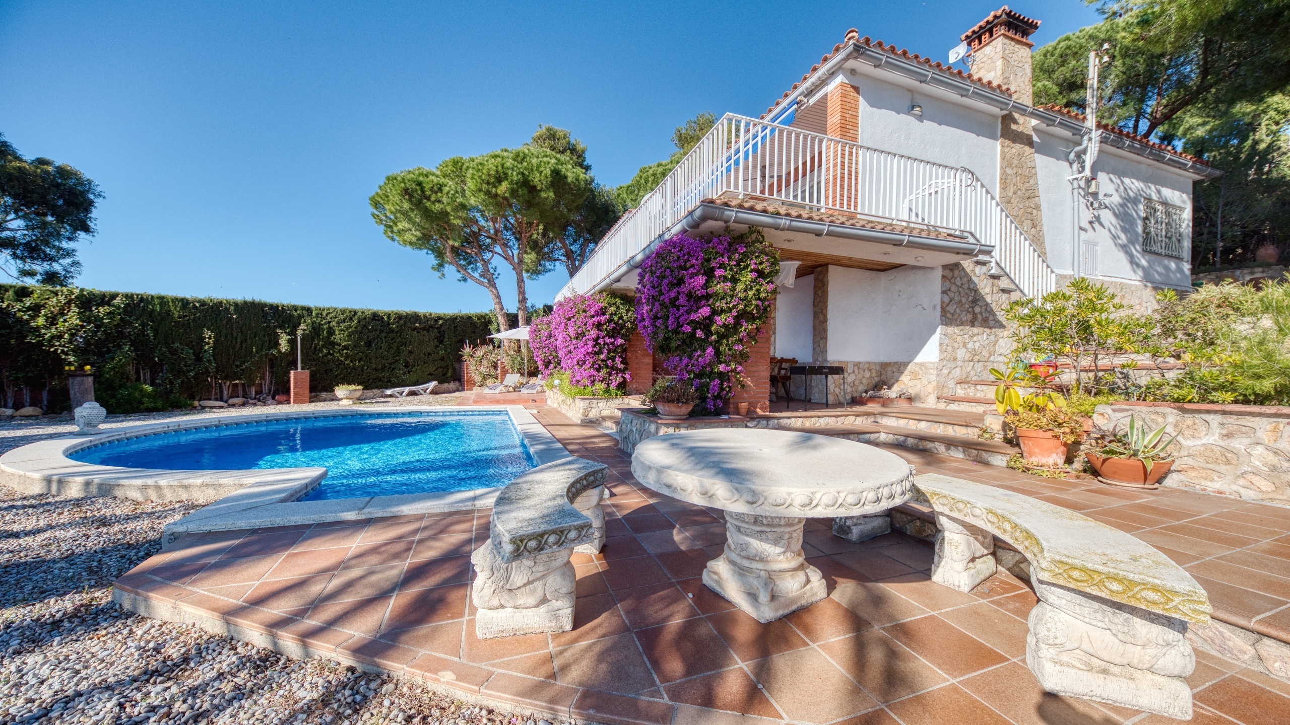 Ferienhäuser Costa Brava Spanien - Villa Gabriella - Villa außen