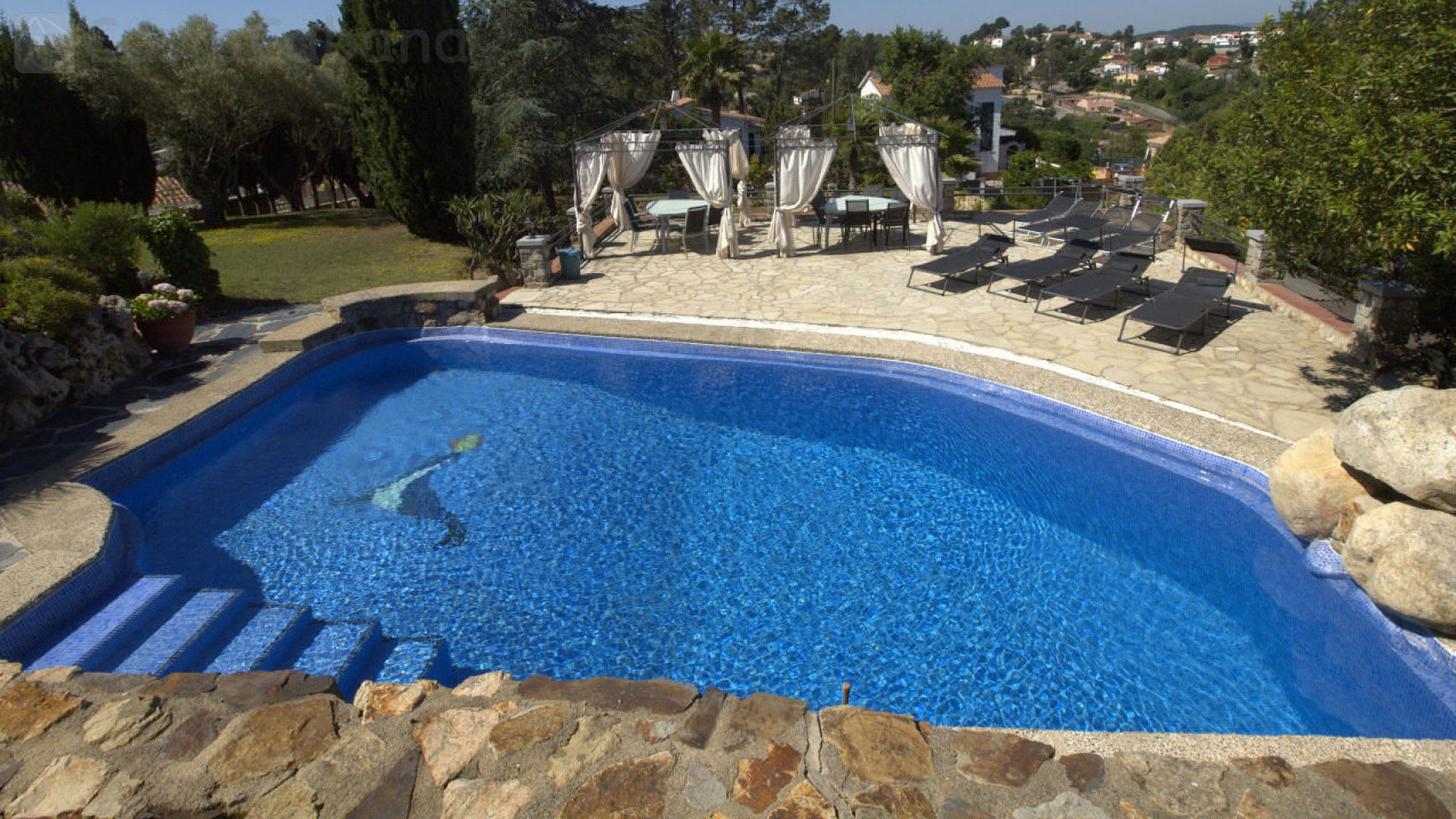 Ferienhäuser Costa Brava Spanien - Villa Lancelot - Schwimmbad