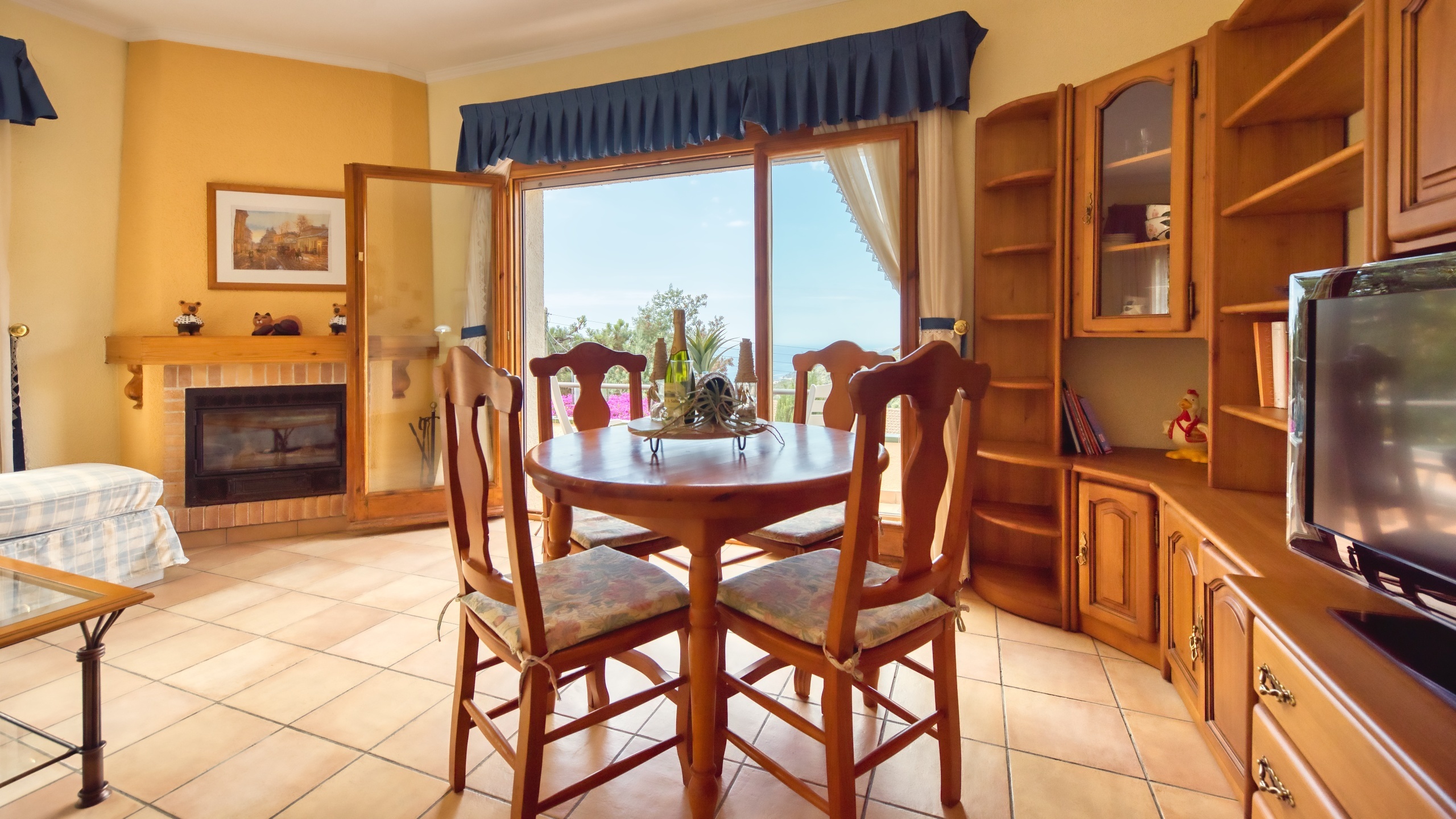 Ferienhäuser Costa Brava Spanien - Villa Cleo - Essecke