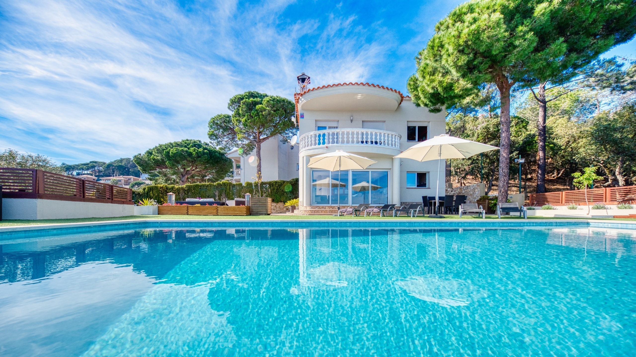 Ferienvilla Costa Brava Spanien - Villa Chanel - Villa außen
