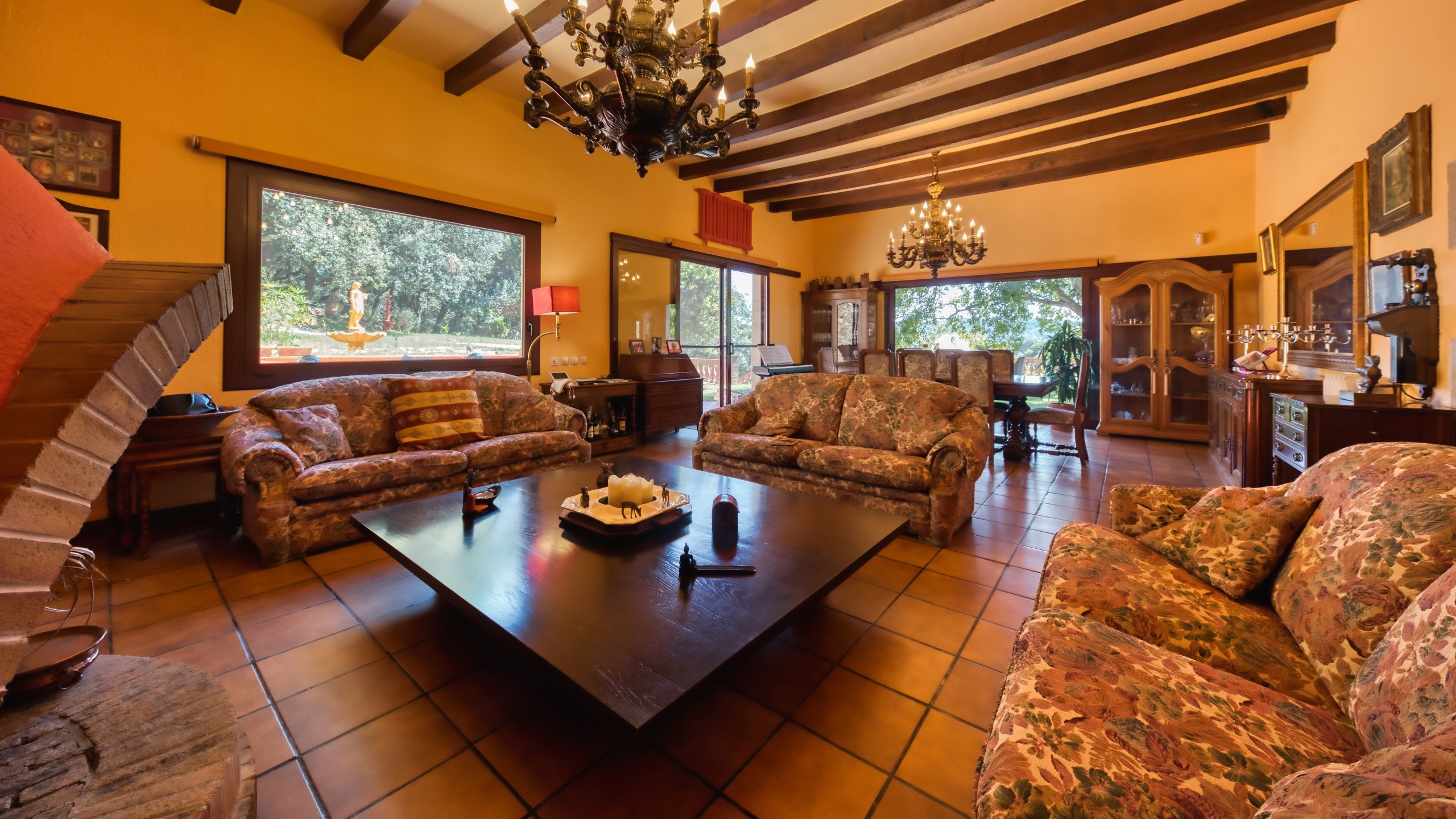 Ferienhäuser Costa Brava Spanien - Villa Paradise - Wohnzimmer