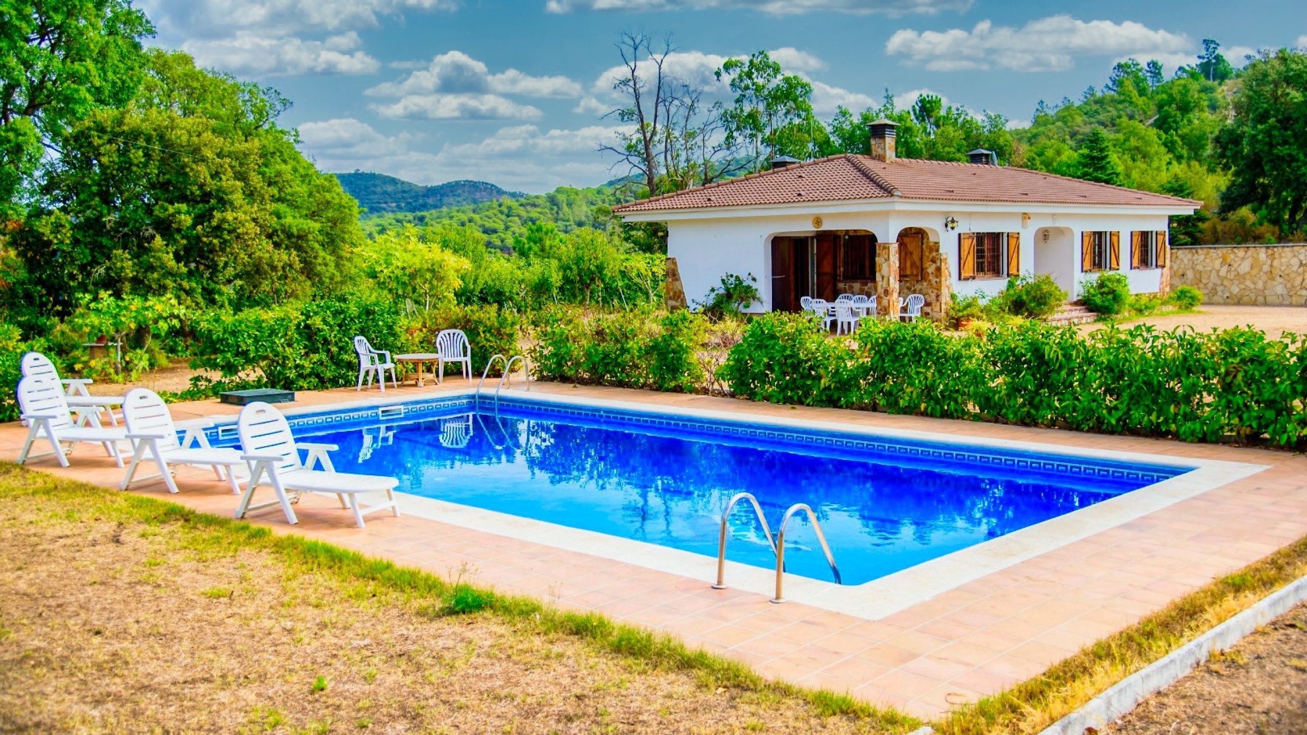 Ferienhäuser Costa Brava Spanien - Villa Tiara - Schwimmbad
