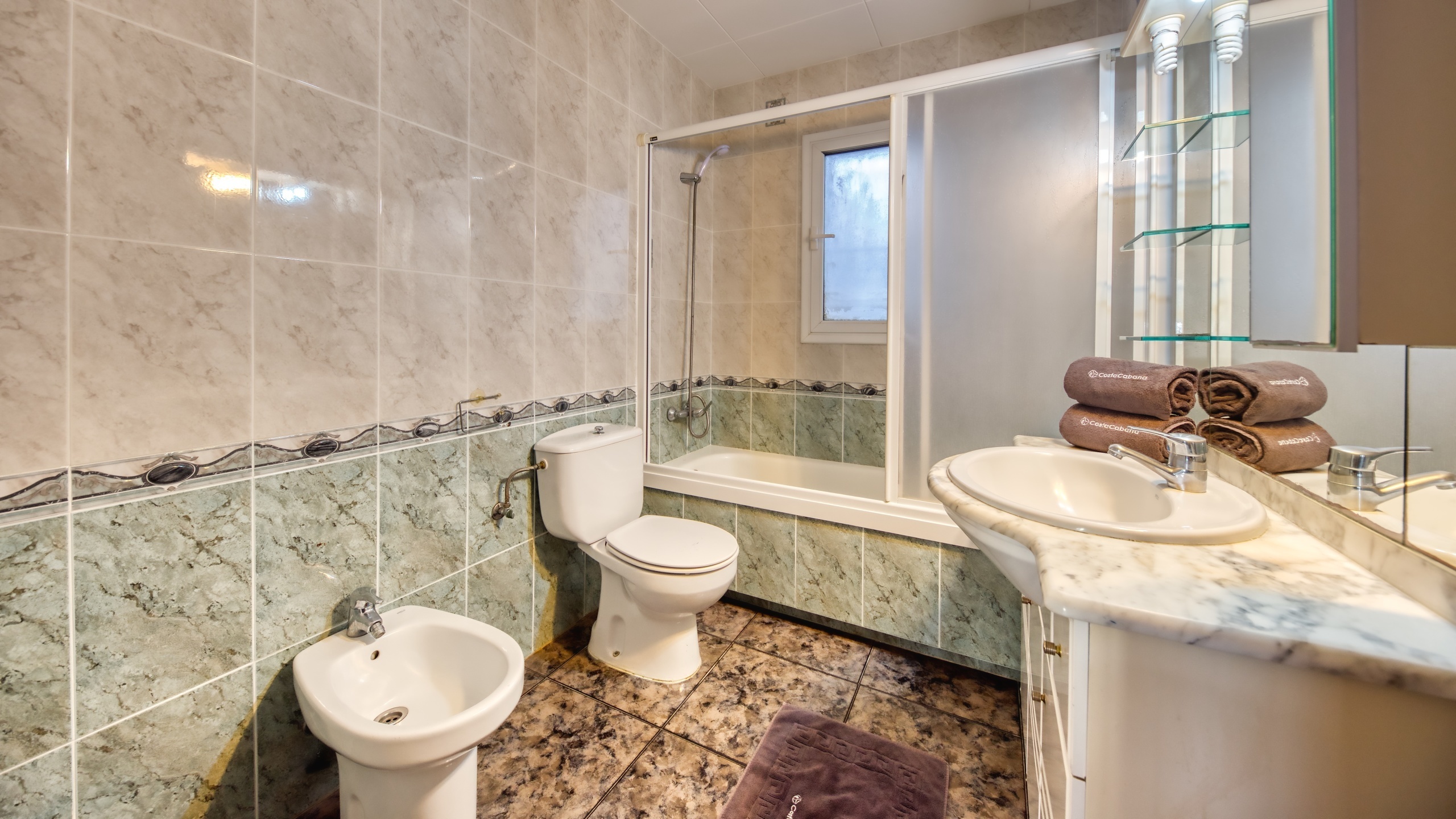 Ferienhäuser Costa Brava Spanien - Villa Zarita - Badezimmer