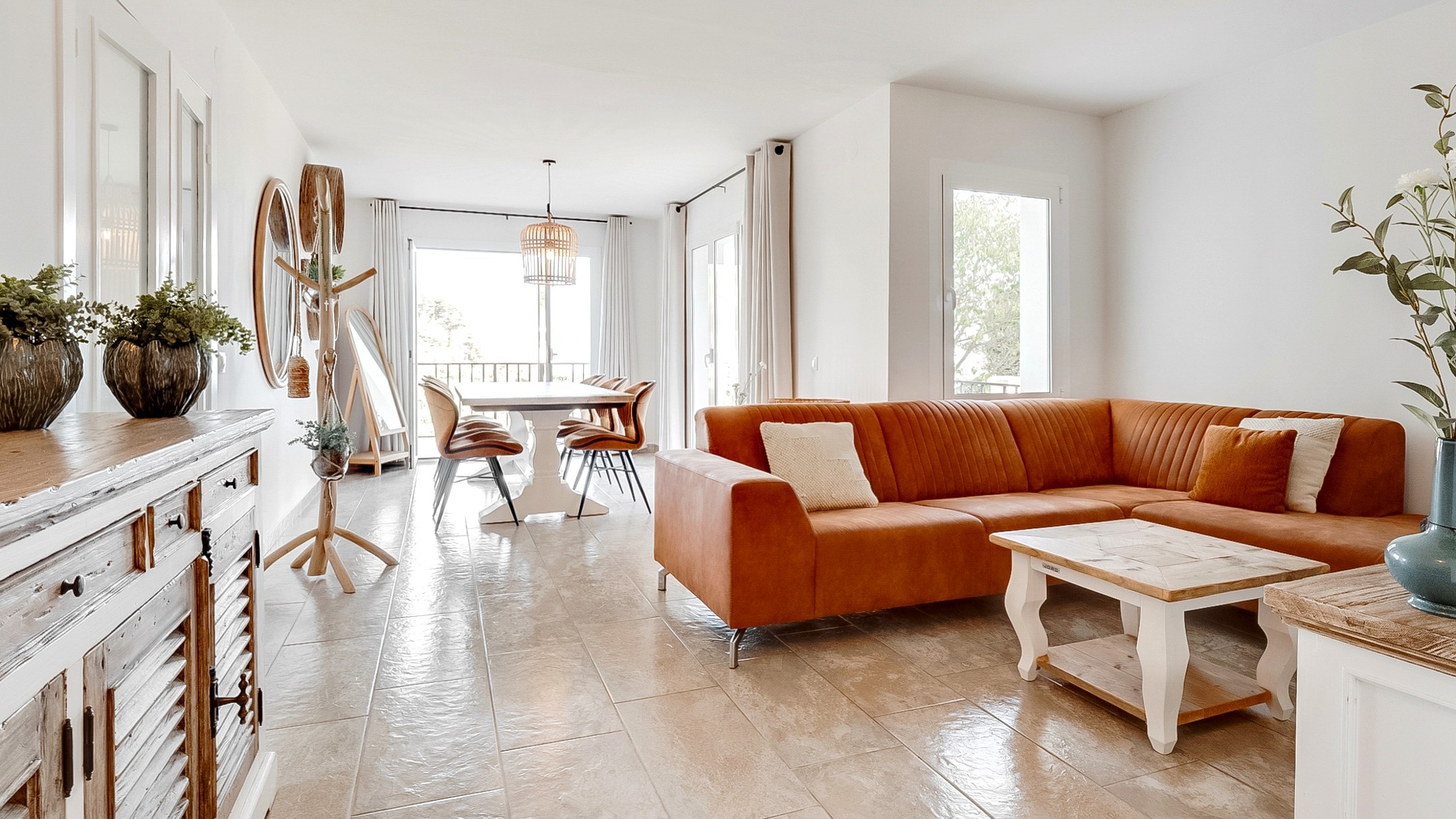 Ferienhäuser Costa Brava Spanien - Villa Tropicana - Wohnzimmer