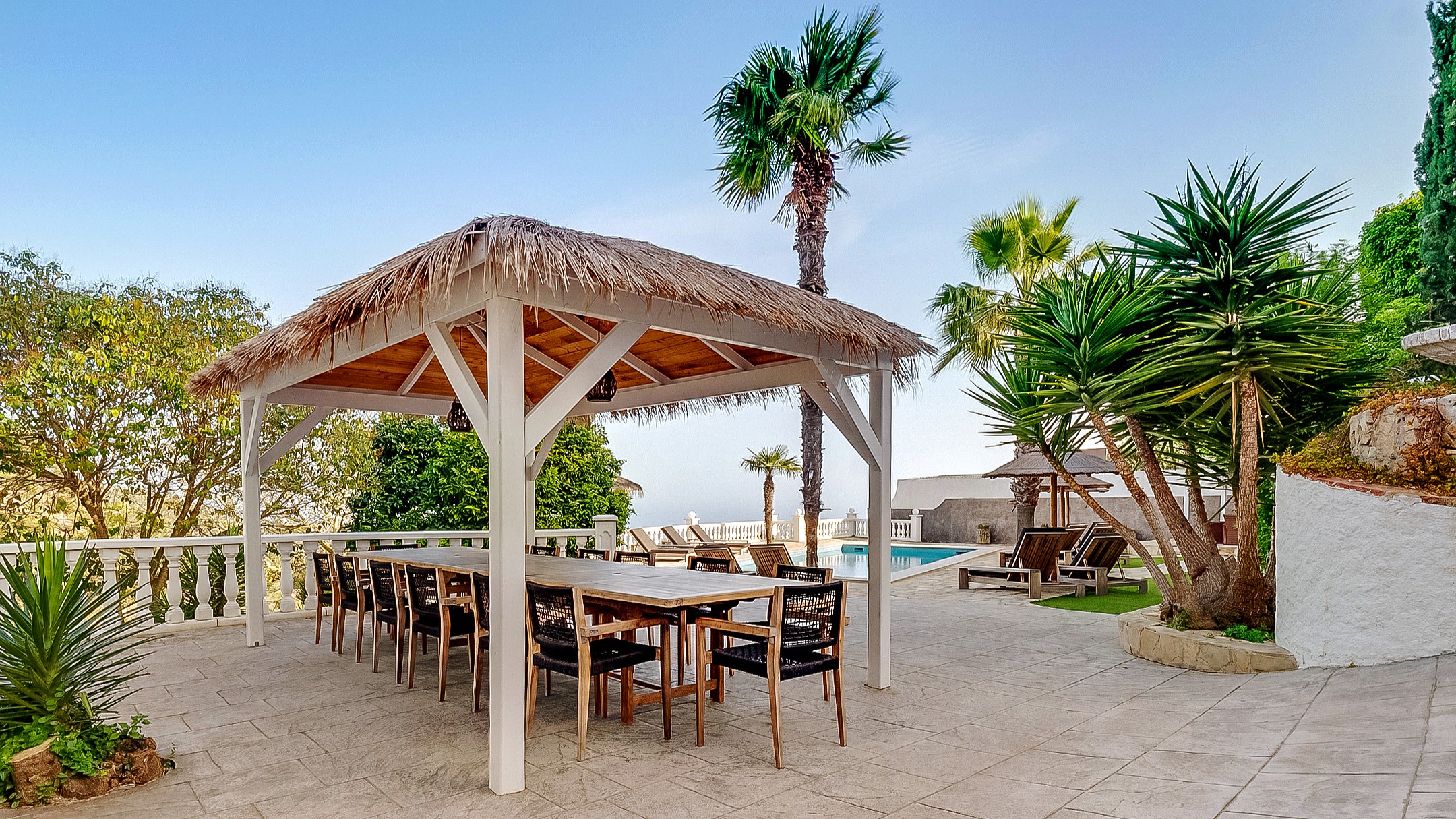 Ferienhäuser Costa Brava Spanien - Villa Tropicana - Terrasse