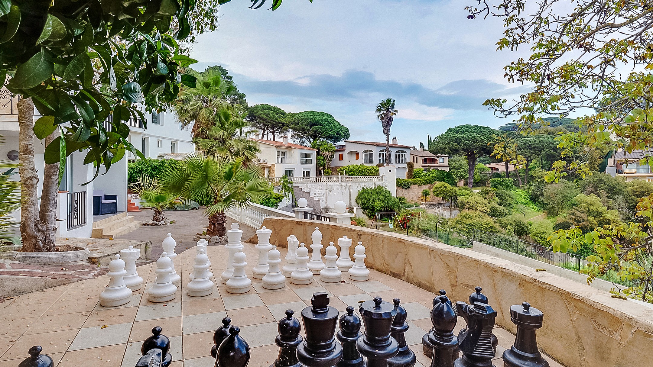 Ferienhäuser Costa Brava Spanien - Villa Tropicana - Außenbereich