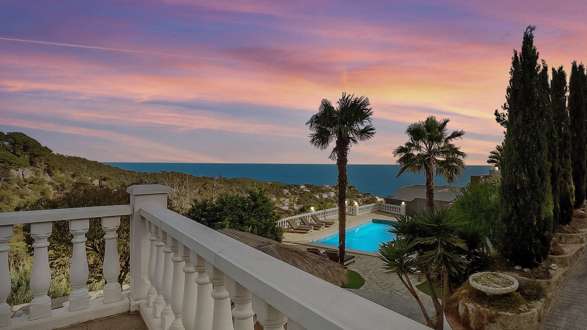 Ferienhäuser - Costa Brava - Spanien - Villa Tropicana - Schwimmbad