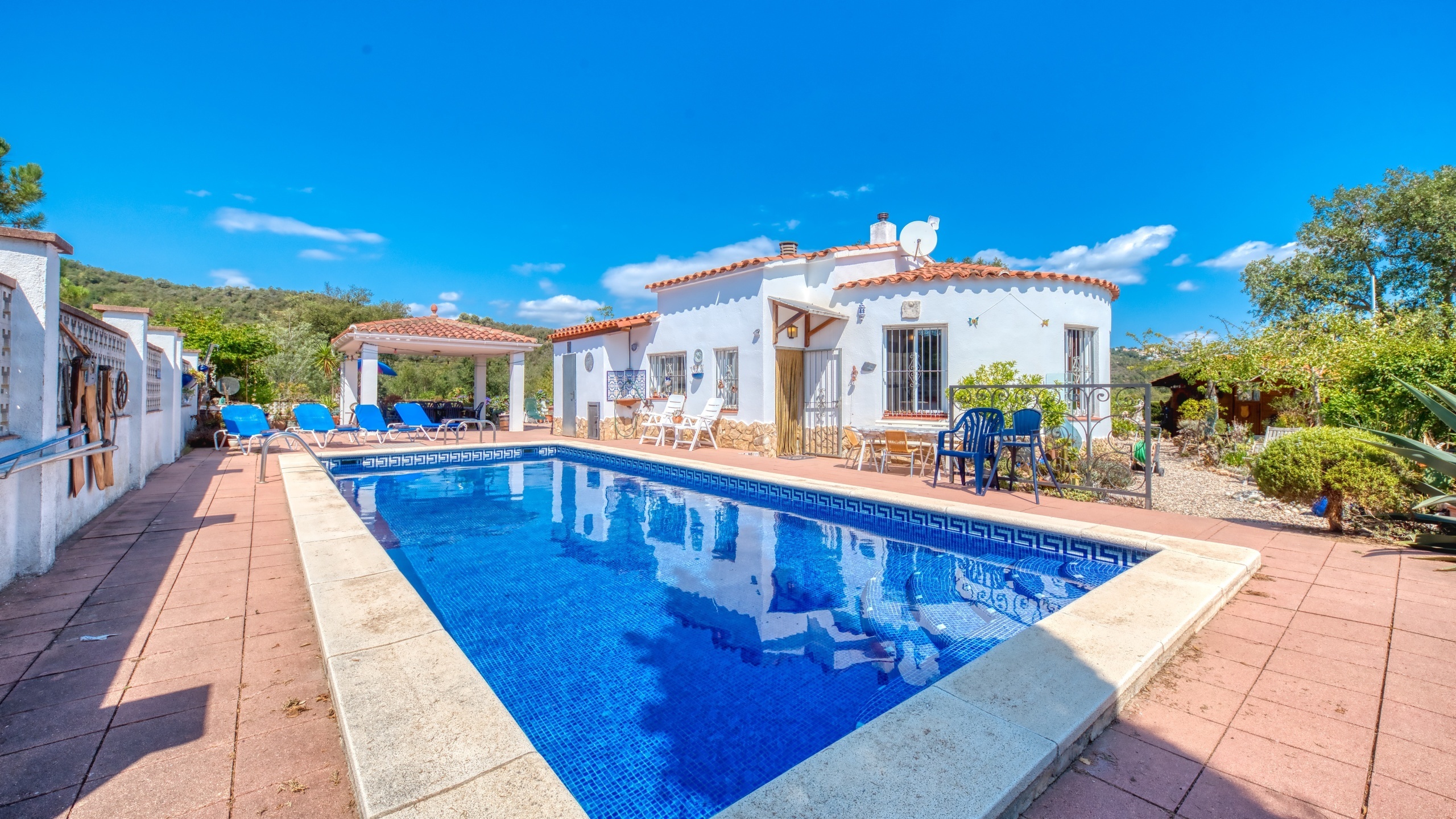 Ferienhäuser Costa Brava Spanien - Villa La Flor - Schwimmbad
