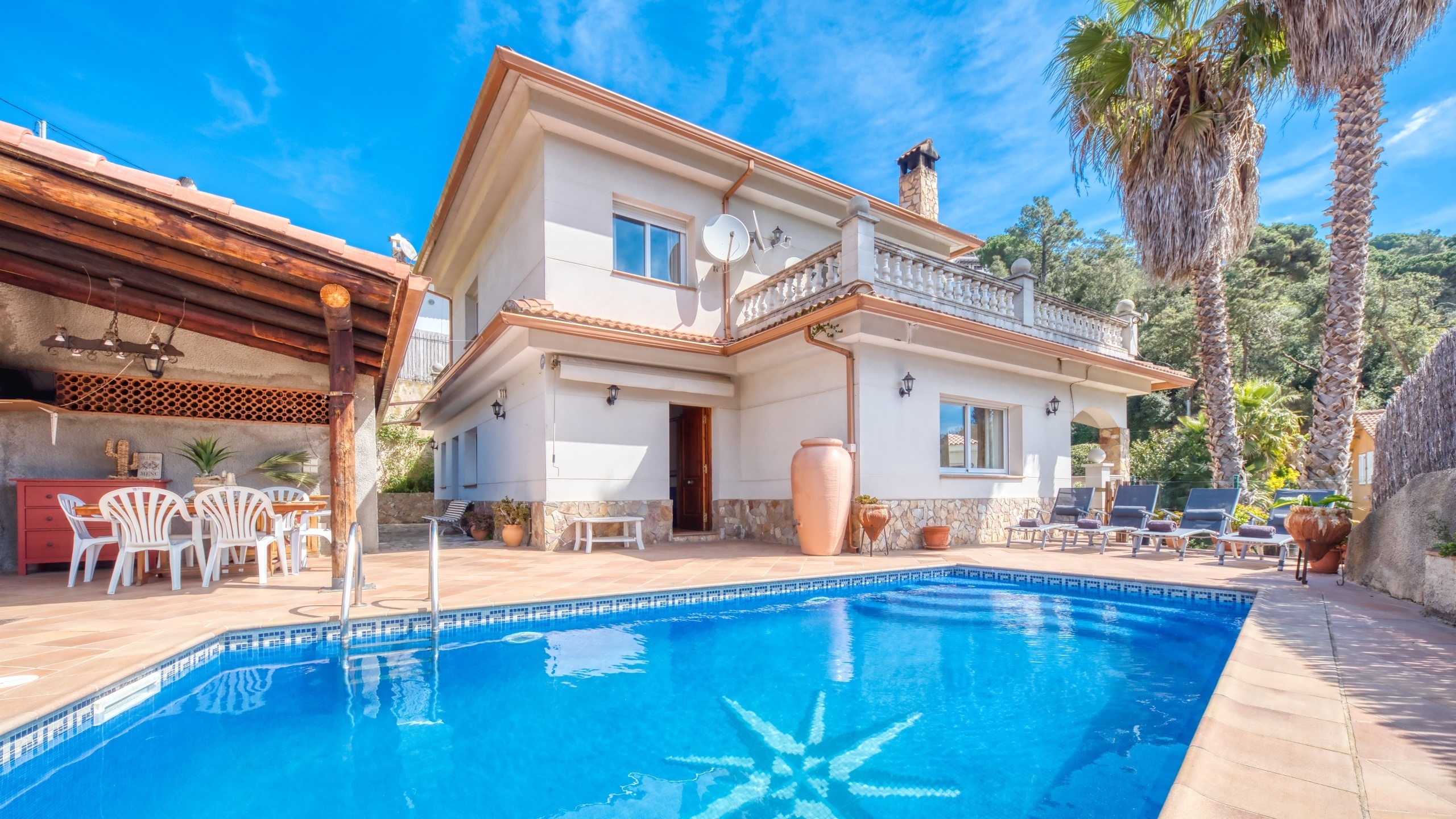 Ferienvilla Costa Brava Spanien - Villa Valeria - Schwimmbad