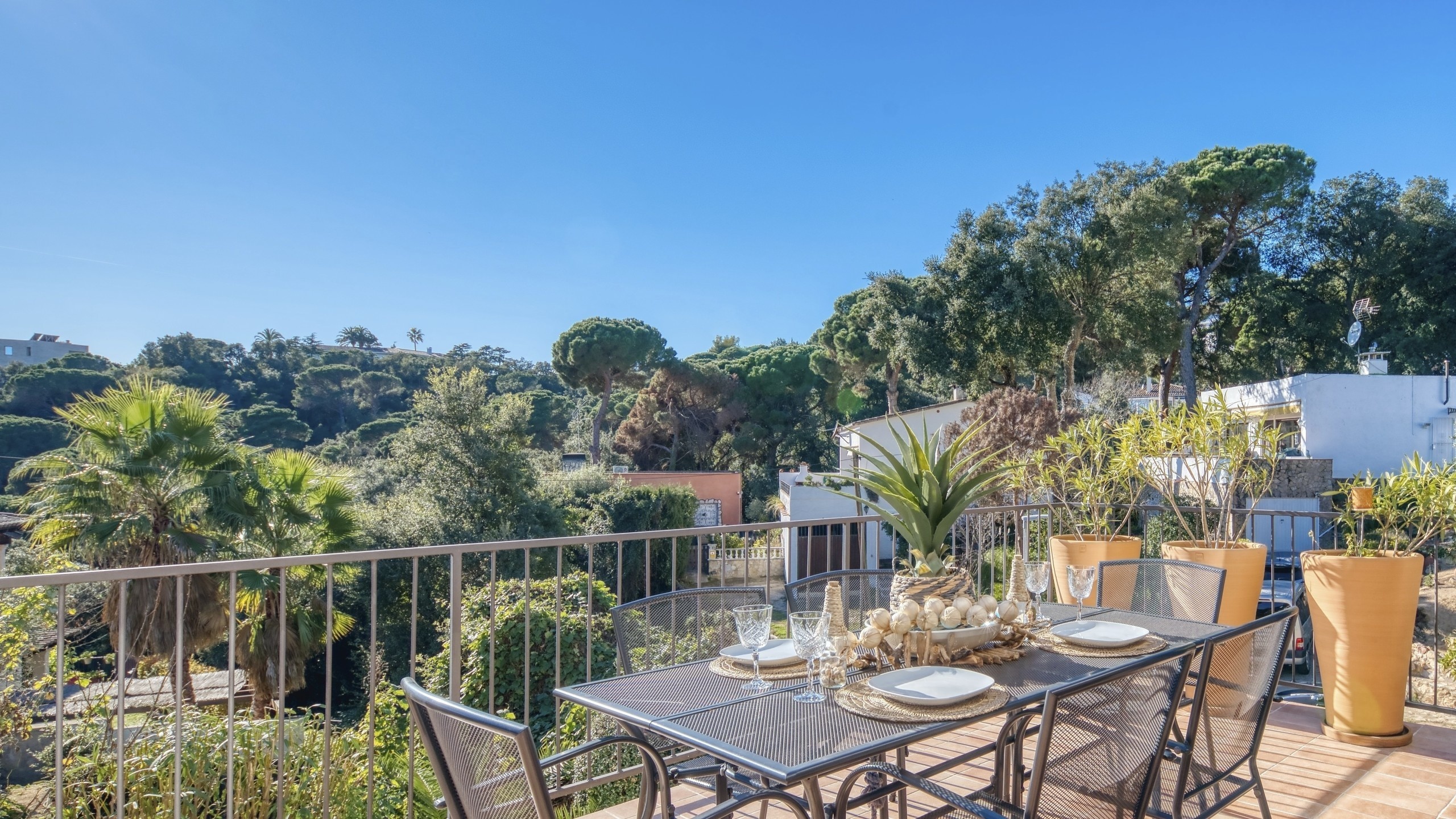 Ferienhäuser - Costa Brava - Spanien - Casa AdoRa - Terrasse