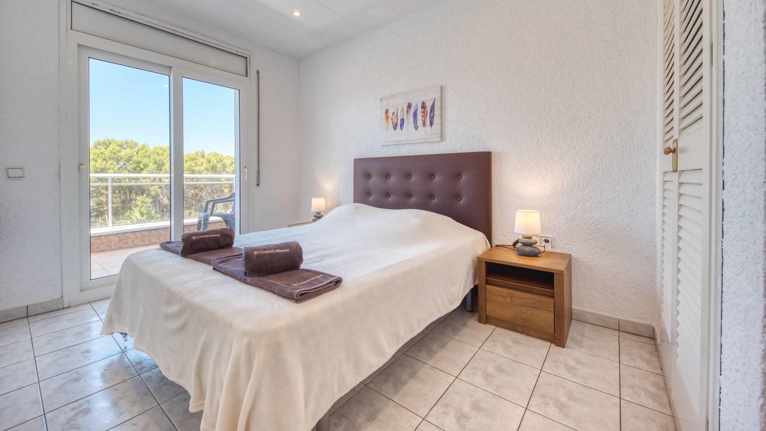 Ferienhäuser Costa Brava Spanien - Villa Maribel - Schlafzimmer