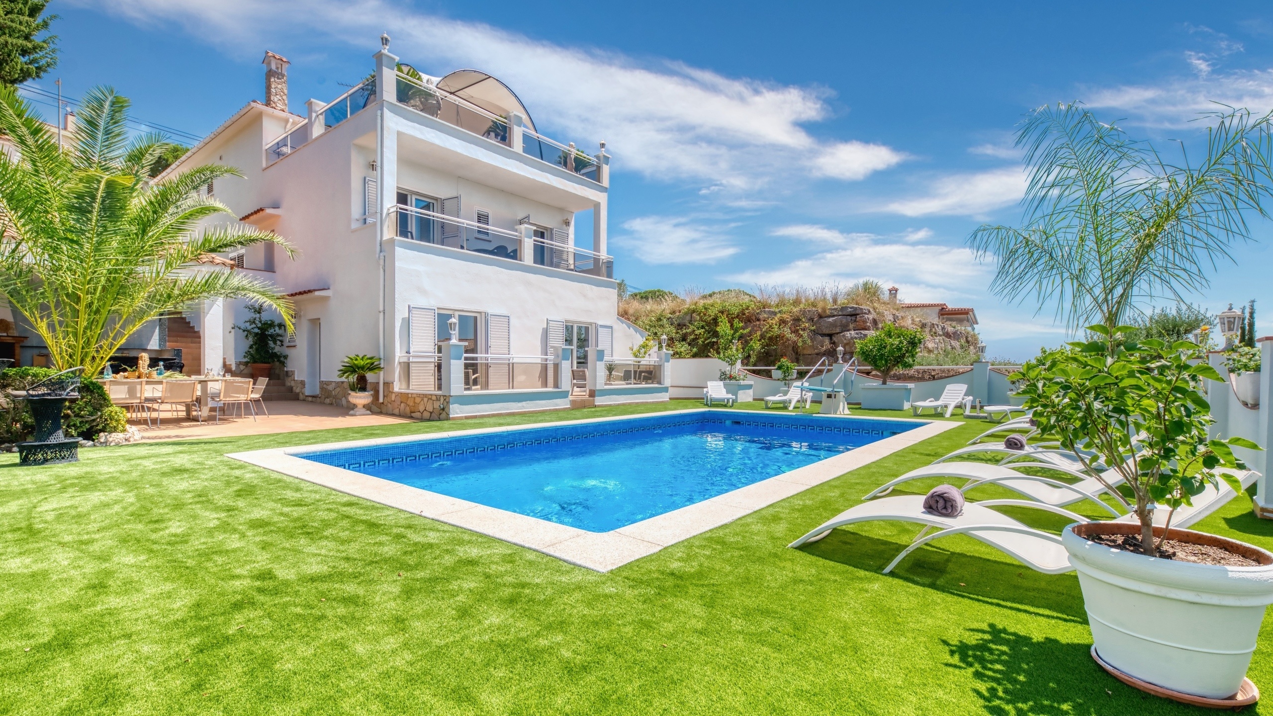 Ferienvilla Costa Brava Spanien - Villa Maribel - Schwimmbad