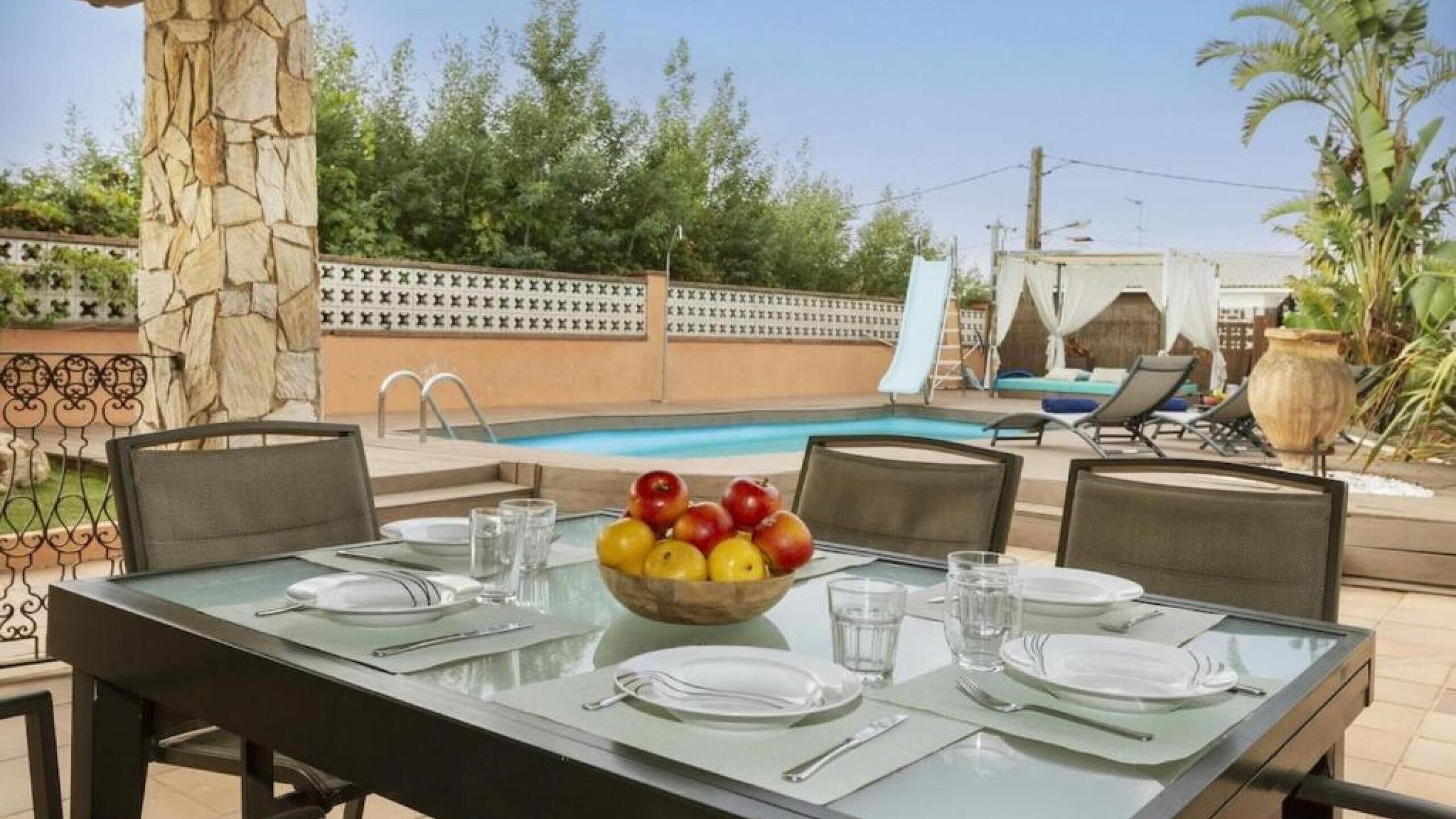 Ferienhäuser Costa Brava Spanien - Villa Soleia - Terrasse