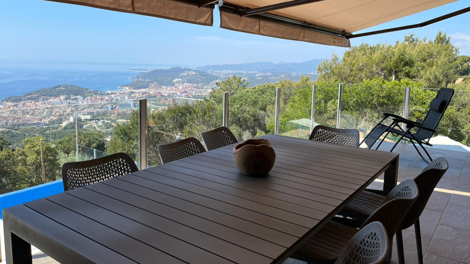 Ferienhäuser Costa Brava Spanien - Villa VistaMar - Terrasse