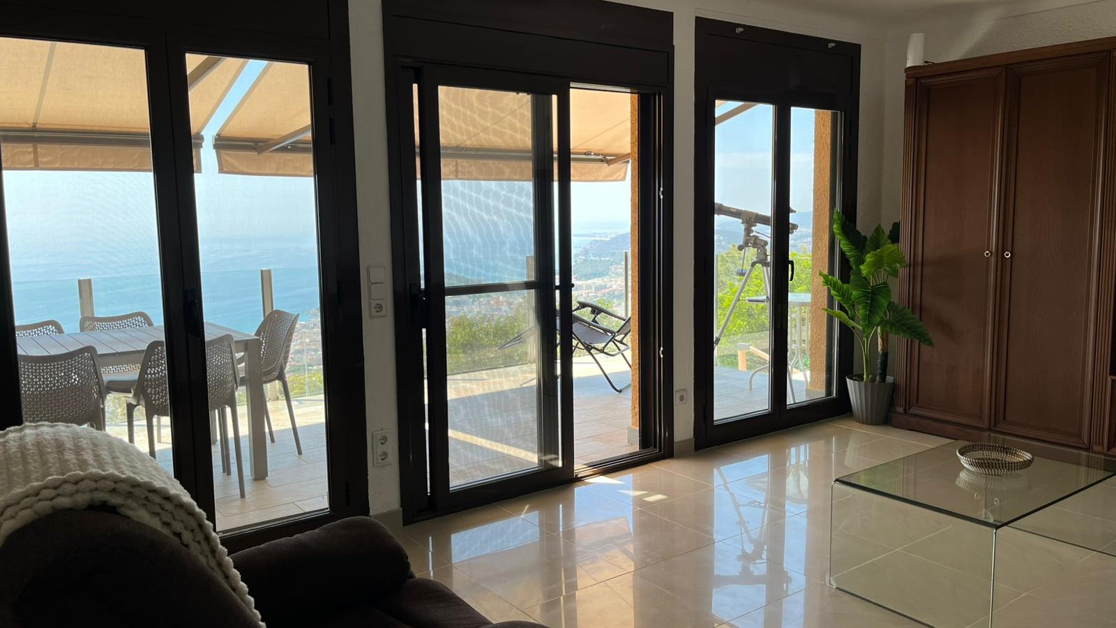 Ferienhäuser Costa Brava Spanien - Villa VistaMar - Wohnbereich