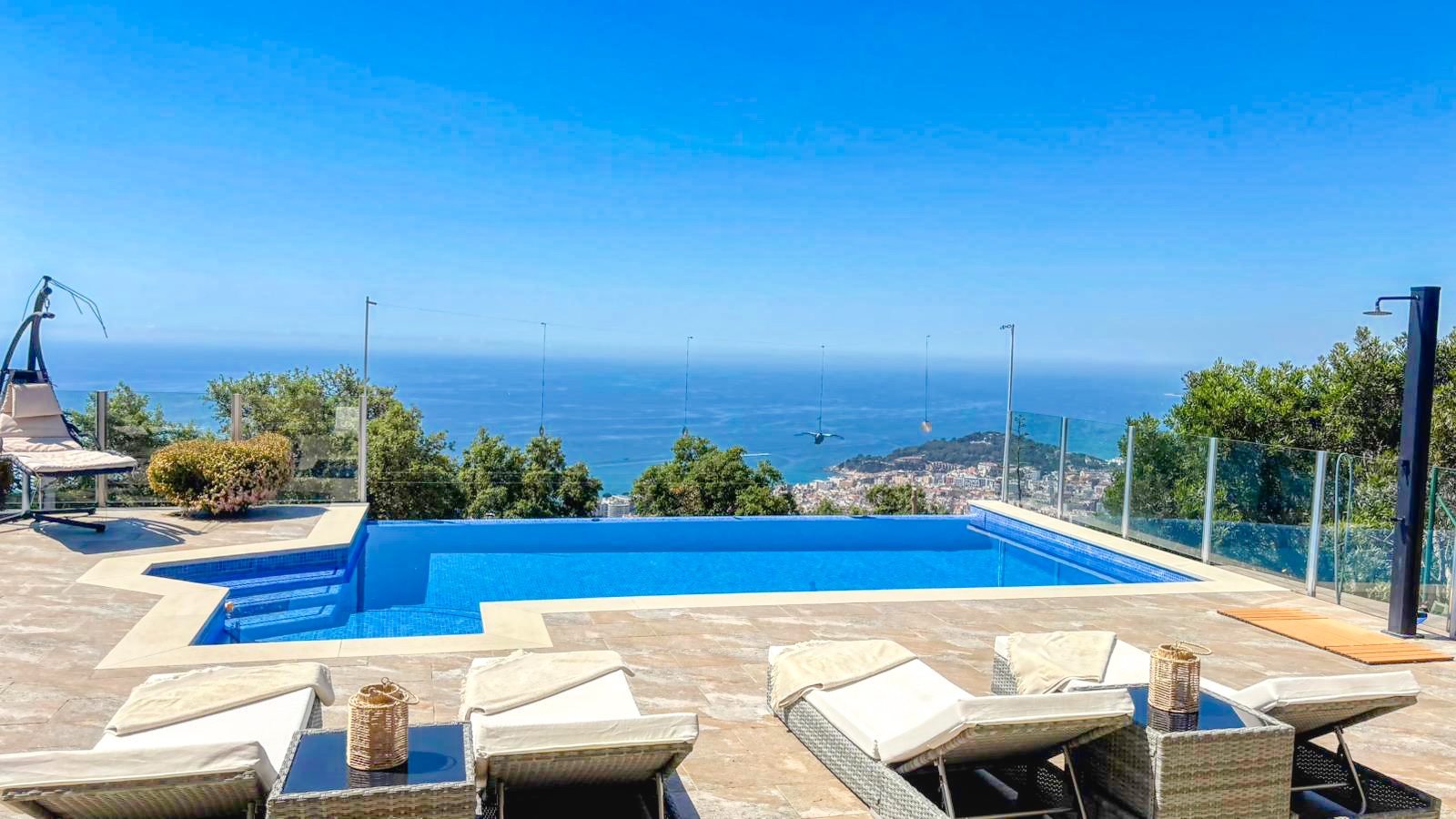 Ferienhäuser - Costa Brava - Spanien - Villa VistaMar - Schwimmbad