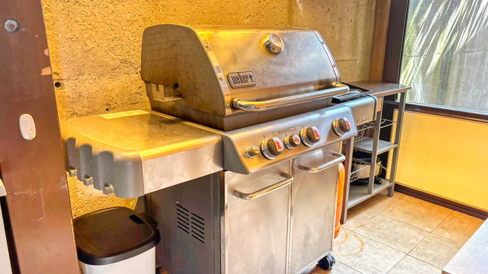 Ferienhäuser Costa Brava Spanien - Villa VistaMar - Grillplatz